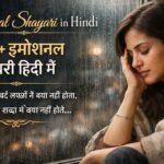 Emotional Shayari in Hindi 204+ इमोशनल शायरी हिंदी में