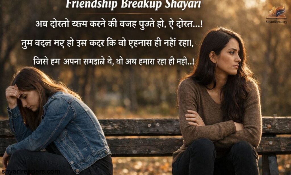 Friendship Breakup Shayari