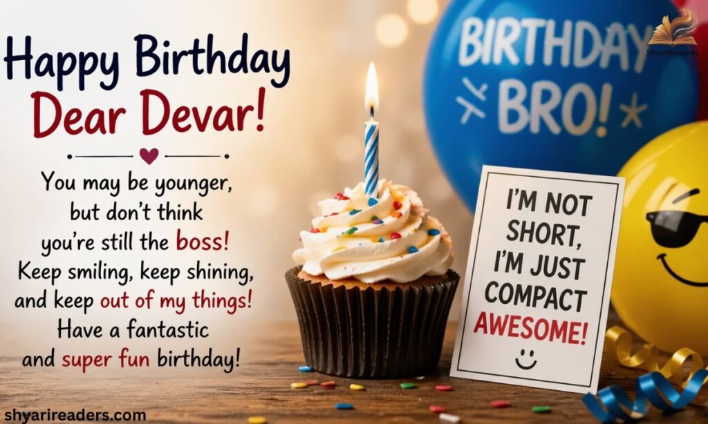 Funny Birthday Wishes for Devar
