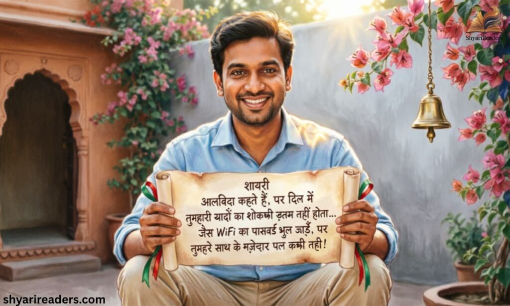 Funny motivation farewell shayari in hindi