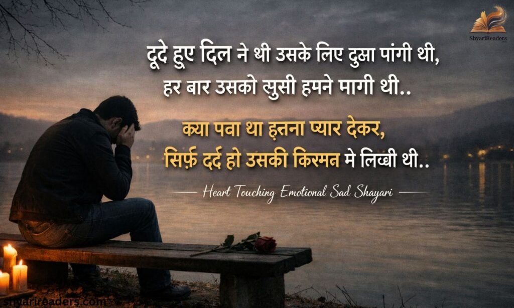 Heart Touching Emotional Sad Shayari