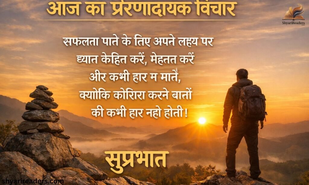 Motivational Thought of the Day in Hindi