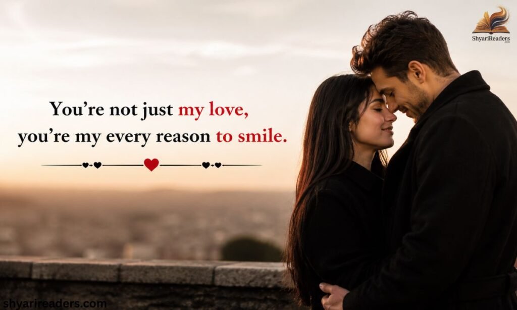 Romantic 2 Line Love Shayari in English