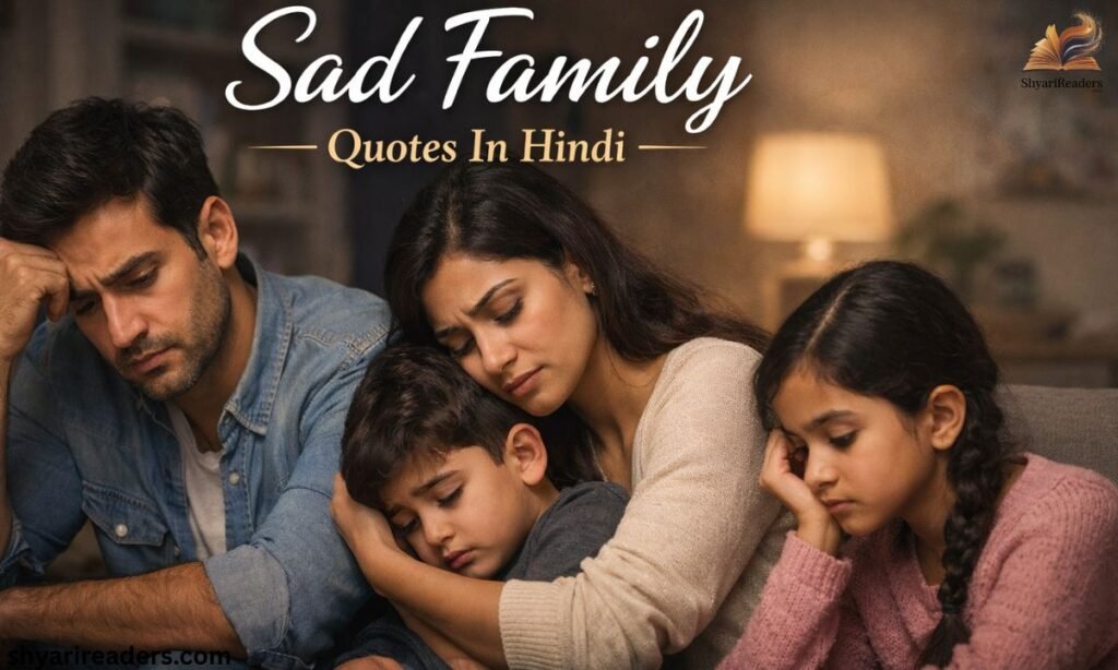 Sad Family Quotes In Hindi