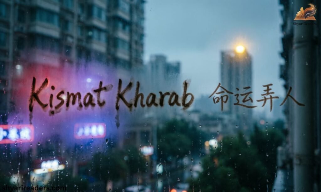 Sad Shayari Kismat Kharab