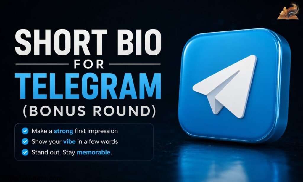 Short Bio For Telegram (Bonus Round)