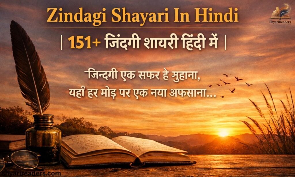 Zindagi Shayari In Hindi | 151+ जिंदगी शायरी हिंदी में