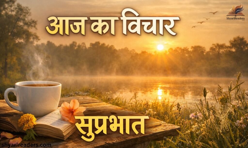आज का विचार सुप्रभात