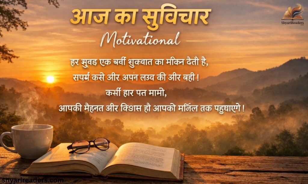 आज का सुविचार Motivational