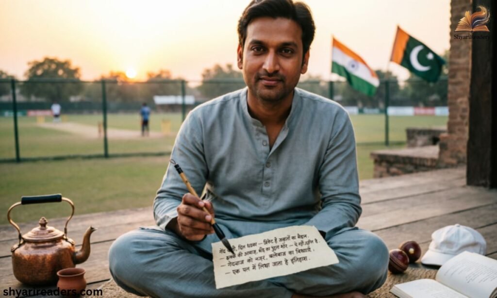 क्रिकेट पर शायरी