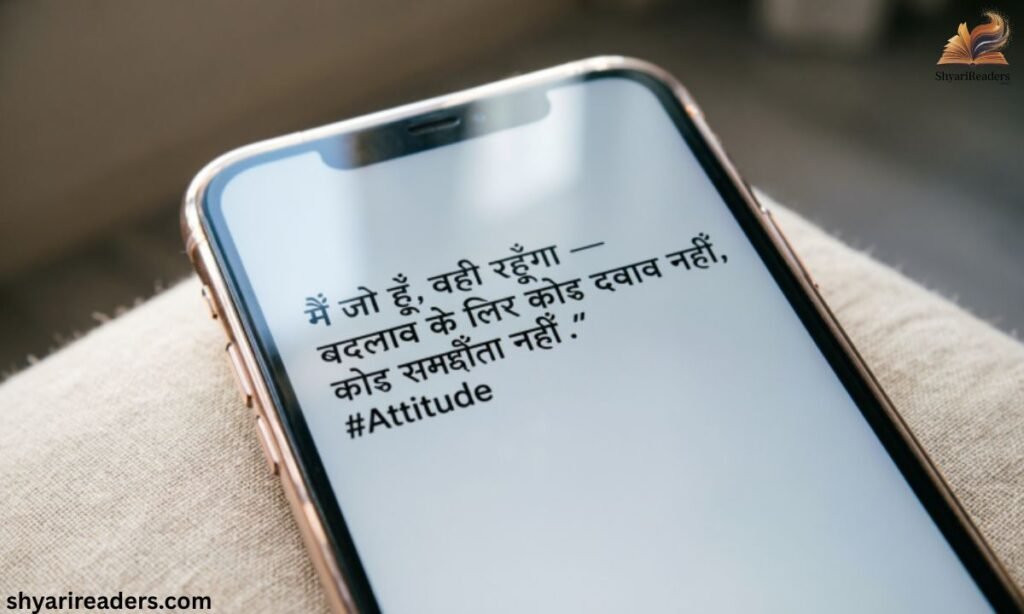 फेसबुक स्टेटस हिंदी Attitude